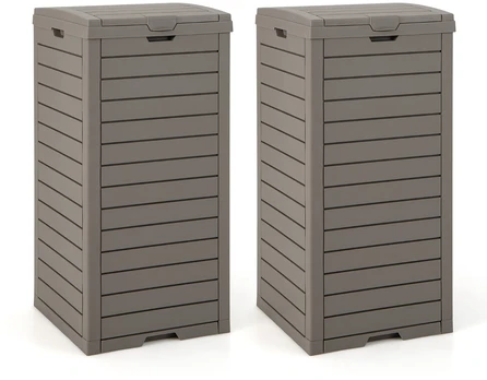Lauko šiukšlių konteineris 118 L