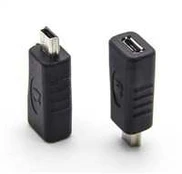 PremiumCord USB adapteris USB2.0 Micro B – USB2.0 Mini 5PIN (F/M)