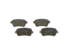 BOSCH 0 986 424 437 Brake pad set kaina