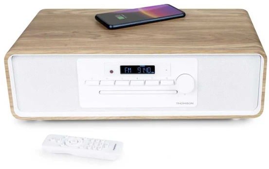 Thomson MIC301IDABBT - Mikro sistema su CD/MP3/USB FM/DAB+ ir „Bluetooth“ - balta