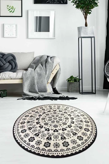 Conceptum Hypnose Kilimas (100 cm) Venice - Juodas