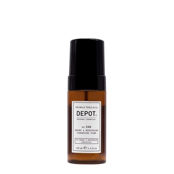 Depot, 500 Beard & Mustache Specifics No. 508, Beard Foam, For Cleansing, 100 ml