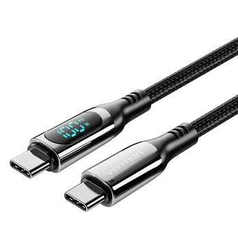 USB laidas Vention TAYBAV 1,2 m Juoda (1 vnt.)
