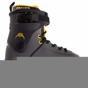 Riedučiai Razor Genesys Junor Flat Setup, juodi/geltoni, 35-38
