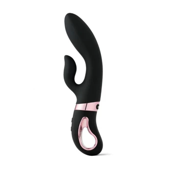 Black Magic Rechargeable Rabbit Vibrator Vibratorius 1 vnt.