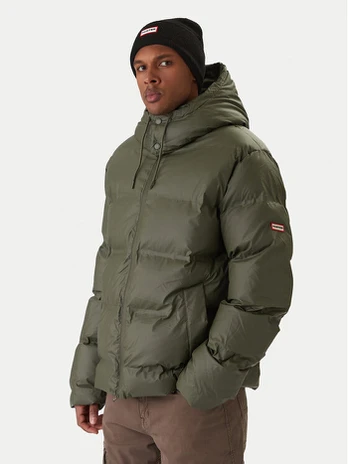 Hunter Žieminė striukė Wiley HARM0021252 Žalia Regular Fit