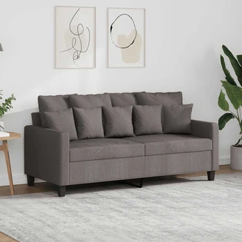 Dvivietė sofa, taupe spalvos, 140cm, audinys