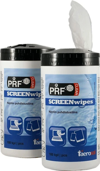 Valiklis PRF SCREENwipes ekrano valymo šluostės, 100 vnt