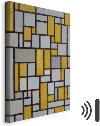 Artgeist Paveikslas - Piet Mondrian – Composition with grid 19