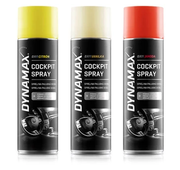 Purškiamas prietaisų skydelio ir panelės valiklis Dynamax Cockpit Spray, 500 ml