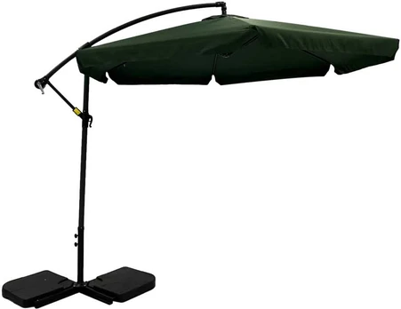 Parasol sodo su podstawą 3 m žalia PATIO