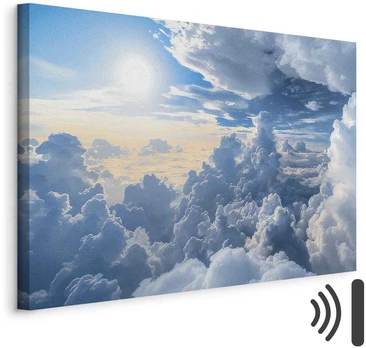 Artgeist Paveikslas - Symphony of Light: Sun and Clouds Collaborating on a Beautiful Sky