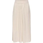 ONLY Maksi sijonas Tizana 15372613 Smėlio Regular Fit