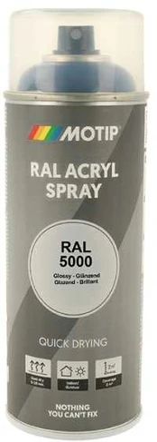 Motip Ral 5000 high gloss violet mėlynas