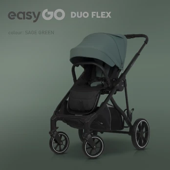 EasyGo Duoflex Sage Green Vaikiškas vežimėlis