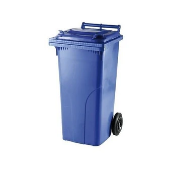 Šiukšlių konteineris 240 l, mėlynas
