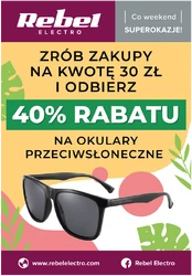 Plakatas Rebel Electro – Akcija akiniams kaina