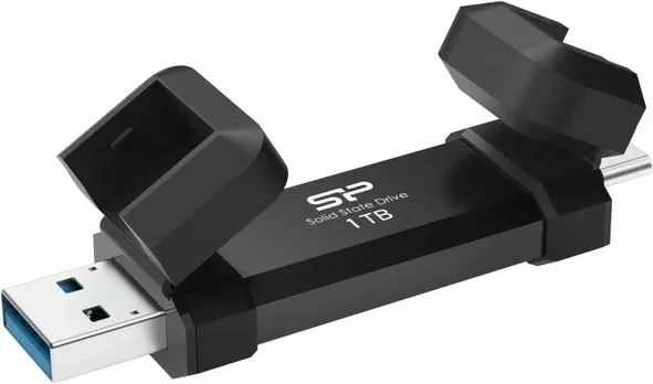 Silicon Power 1TB Portable-Stick-SSD USB 3.2 DS72 Juodas