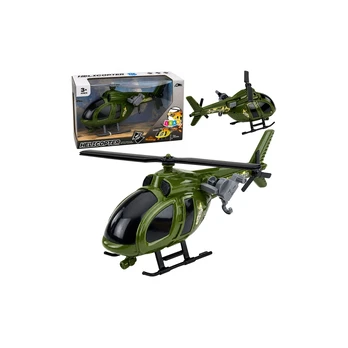 Lean Toys Karinis sraigtasparnis žalias