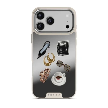 Boss Babe - iPhone 17 Pro Max Case, Elite Mirror Light (MagSafe) / Silver