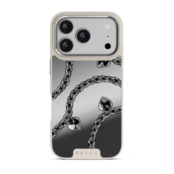 Cold Heart - iPhone 17 Pro Case, Elite Mirror Light (MagSafe) / Silver