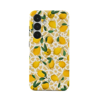 Lemon Juice - Samsung Galaxy S25 Case, Tough (Magnetic) / N/A