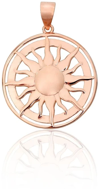 Diamond Sky Jewelry Sidabrinis pakabukas „Sun V“