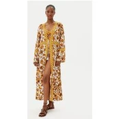 Selmark Kimono BM297 Geltona Relaxed Fit