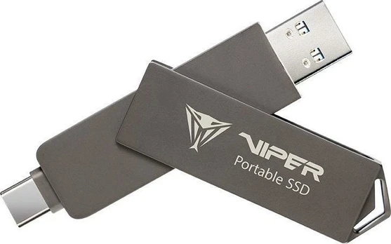 External SSD 1TB PVP30 Duo Compact 1000/1000 MB/s USB 3.2 USB-C