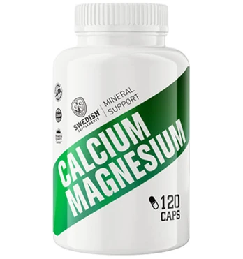 Swedish Supplements Calcium Magnesium, 120 kap