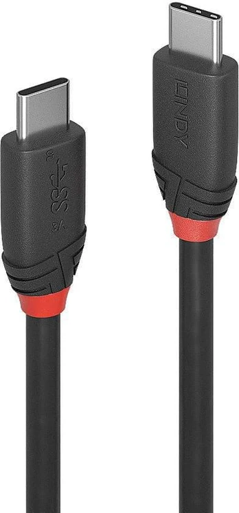CABLE USB3.2 C-C 1M/BLACK 36906 LINDY