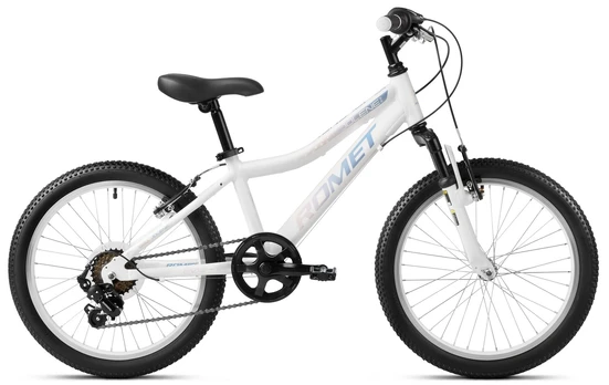 Dviratis Romet Jolene 20 KID 2 2025 white-blue-white