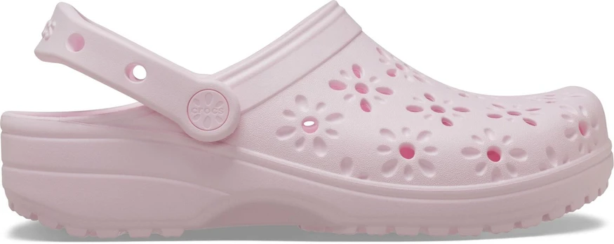 Crocs™ CLASSIC FLORAL CUT OUT CLOG Pink Milk - 42,5
