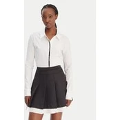 KARL LAGERFELD Marškiniai B1W17078 Balta Regular Fit