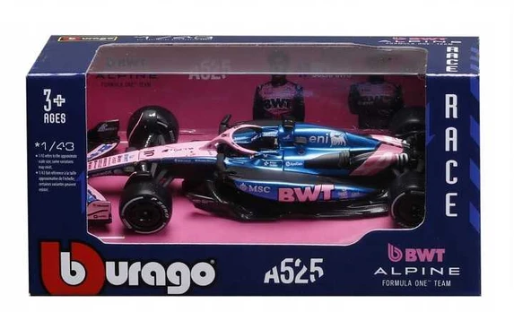 BBU 1:43 Formula Alpine A525 P.Gasly 38257_10