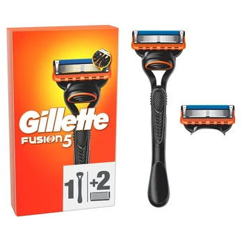 Skustuvas GILLETTE FUSION + 2 galvutės, 1 vnt.
