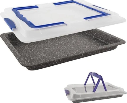 Stačiakampė metalinė kepimo forma