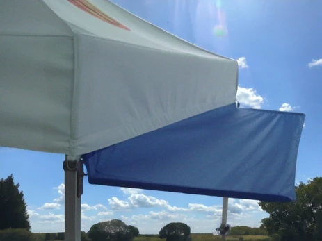 Markizė tentams 4x8m HEX50