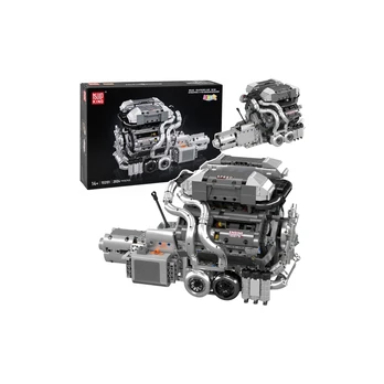 Lean Toys V8 variklio konstruktorius 2024 vnt.