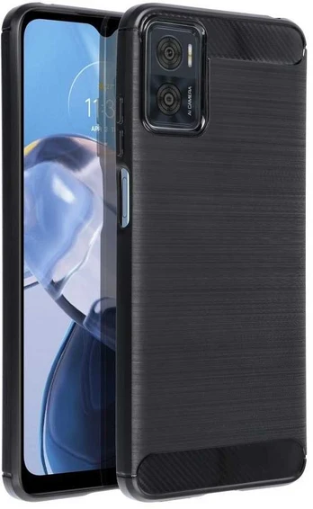 partnertele CARBON Case for MOTOROLA E22 / E22i juodas