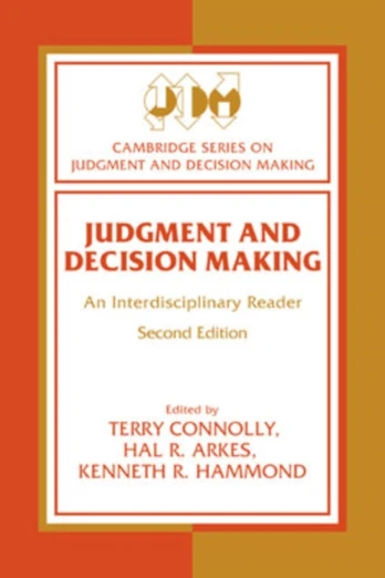 Judgment and Decision Making - Minkštas viršelis