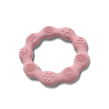 Silikoninis dantukas Deep Pink
