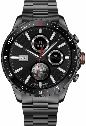 GRAVITY GT16-2 MEN'S Išmanusis laikrodis - CONNECTIONS MAKER, PRESSURE METER (sg034b)