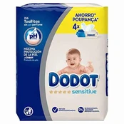 Drėgnos servetėlės Dodot Sensitive, 216 vnt. kaina