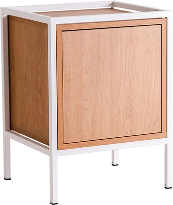 CUSTOMFORM Konsolė, RAVE BASIC 110, 0.5x1.1 m, Ąžuolas/Juoda