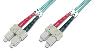Laidas Digitus Optic Cable SC / SC SC Optic, SC Optic, 1 m, mėlyna kaina