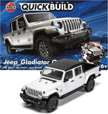 Quickbuild Jeep Gladiator (jt) Overland modelio rinkinys