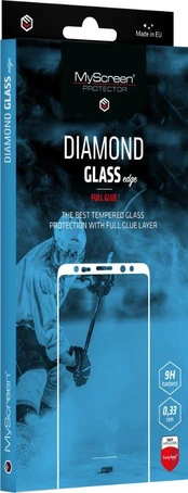 Apsauginis stiklas MS Diamond Glass Edge FG Honor 10X Lite