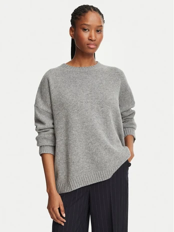 Weekend Max Mara Megztinis Sibari 2625366212 Pilka Regular Fit
