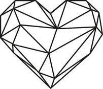 Mioli Decor Dekoratyvinis metalinis sieninis priedas Heart kaina